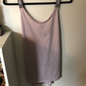 Pink Cross Back Nike Tank Top